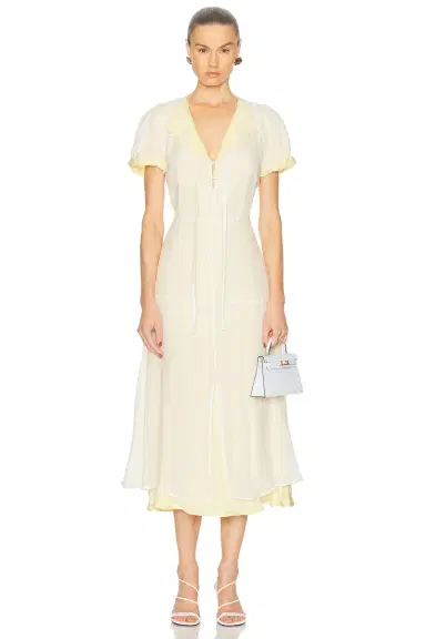 Jil Sander Short Sleeve Dress | Thumbnail 1 Jil Sander Short Sleeve Dress | Thumbnail 1