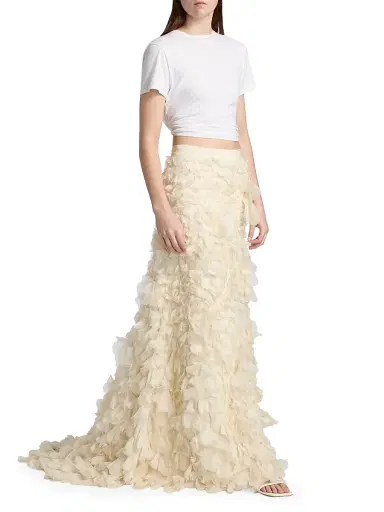 TWP Women's Cry Me A River Silk Maxi Skirt | Thumbnail 2 TWP Women's Cry Me A River Silk Maxi Skirt | Thumbnail 2