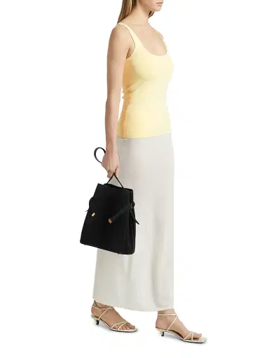 TOTEME Women's Fine-Knit Elasticized Maxi Skirt | Thumbnail 2 TOTEME Women's Fine-Knit Elasticized Maxi Skirt | Thumbnail 2