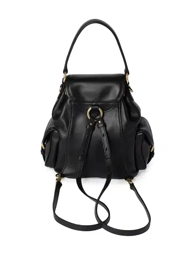 Miu Miu Women's Leather Backpack | Thumbnail 3 Miu Miu Women's Leather Backpack | Thumbnail 3