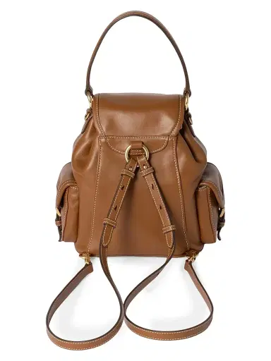 Miu Miu Women's Leather Backpack | Thumbnail 8 Miu Miu Women's Leather Backpack | Thumbnail 8