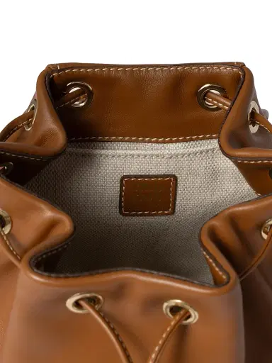 Miu Miu Women's Leather Backpack | Thumbnail 9 Miu Miu Women's Leather Backpack | Thumbnail 9