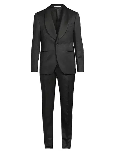 Pal Zileri Men's Shawl Lapel Tailored Wool Tuxedo | Thumbnail 1
