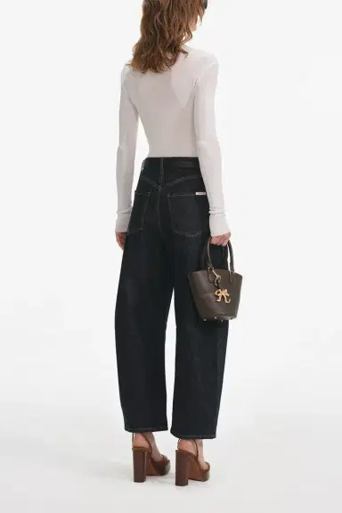 Self-Portrait Barrel Leg Jeans | Thumbnail 7 Self-Portrait Barrel Leg Jeans | Thumbnail 7
