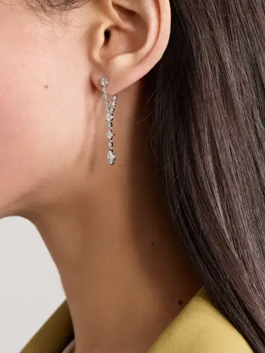 Anita Ko Vivi 18-karat White Gold Diamond Earrings | Thumbnail 2 Anita Ko Vivi 18-karat White Gold Diamond Earrings | Thumbnail 2