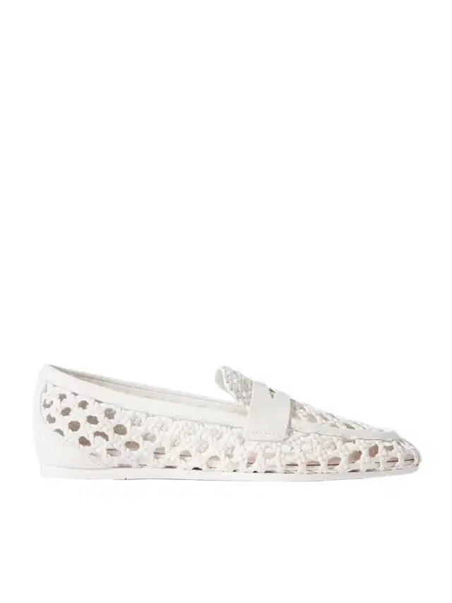 Thea Woven Leather Loafers