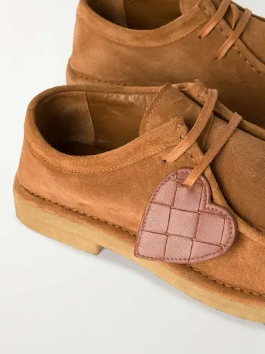 Bottega Veneta Intrecciato Leather-trimmed Suede Loafers | Thumbnail 4 Bottega Veneta Intrecciato Leather-trimmed Suede Loafers | Thumbnail 4