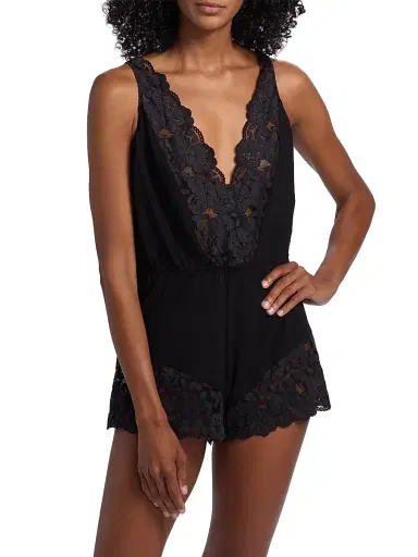 Cosabella Women's Romanza Sleep Romper | Thumbnail 3 Cosabella Women's Romanza Sleep Romper | Thumbnail 3