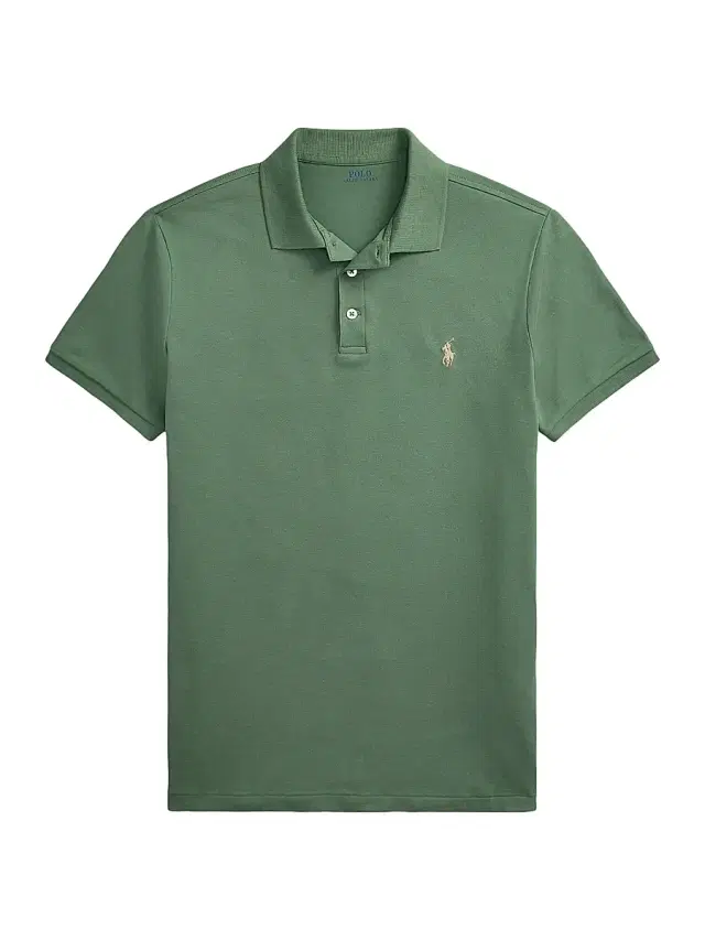 Men's Custom-Slim-Fit Stretch Mesh Polo Shirt - Desert Rose