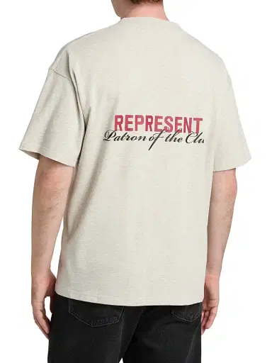 Represent Men's Patron of the Club T-Shirt | Thumbnail 5 Represent Men's Patron of the Club T-Shirt | Thumbnail 5