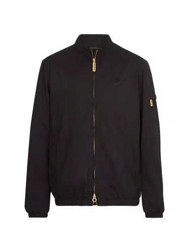 Stefano Ricci Men's Windbreaker Jacket with Zip Closure | Thumbnail 1 Stefano Ricci Men's Windbreaker Jacket with Zip Closure | Thumbnail 1