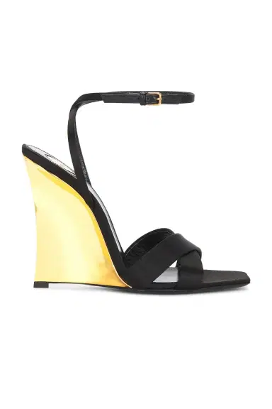 Saint Laurent Lydia Wedge Sandal | Thumbnail 1