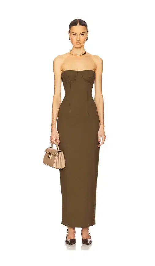 Helsa The Linear Suiting Dress
