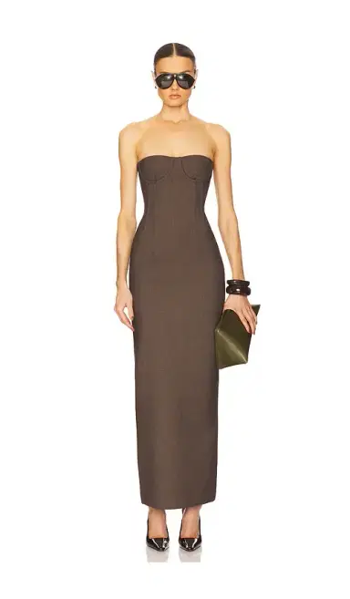 Helsa The Linear Suiting Dress | Thumbnail 1 Helsa The Linear Suiting Dress | Thumbnail 1