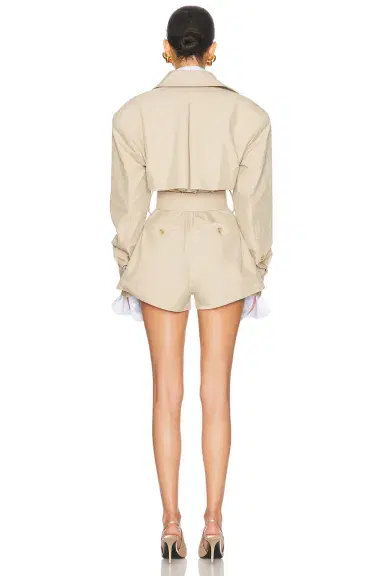 Helsa The Short Trench Jumpsuit | Thumbnail 4