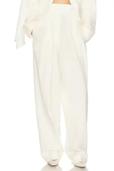 Helsa High Waist Pleated Suit Trouser | Thumbnail 3 Helsa High Waist Pleated Suit Trouser | Thumbnail 3