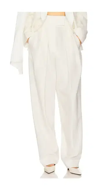 Helsa High Waist Pleated Suit Trouser | Thumbnail 1 Helsa High Waist Pleated Suit Trouser | Thumbnail 1