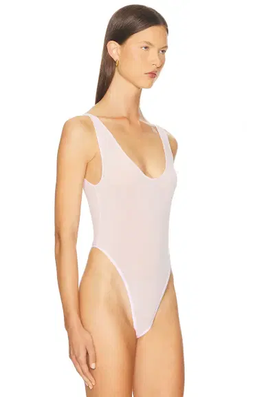 Wardrobe.NYC Sheer Tank Bodysuit | Thumbnail 3