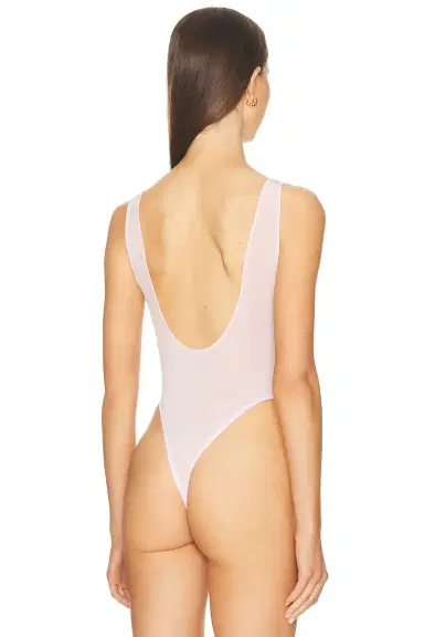 Wardrobe.NYC Sheer Tank Bodysuit | Thumbnail 4