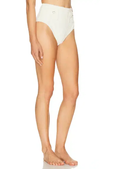 SIMKHAI Diana High Waisted Bikini Bottom | Thumbnail 2