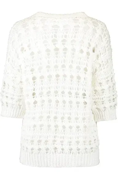 Brunello Cucinelli Open Work Knit Top | Thumbnail 5