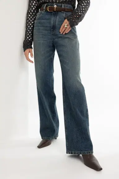 Brunello Cucinelli Wide Leg Pant | Thumbnail 3