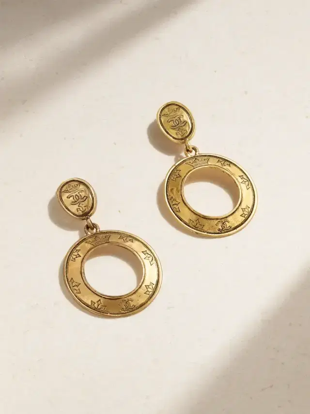 plated Clip Earrings
