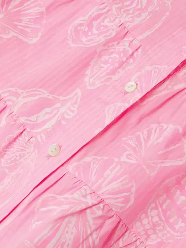 Lilly Pulitzer Women's Breah Sleeveless Top - Rousseau Pink Cool As Shell - Size 14 | Thumbnail 6 Lilly Pulitzer Women's Breah Sleeveless Top - Rousseau Pink Cool As Shell - Size 14 | Thumbnail 6