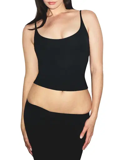 Skims Women's Smooth Layers Skimpy Strap Cami - Obsidian - Size XXXXL | Thumbnail 2