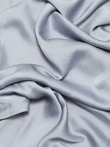 Nonchalant Label Women's Siren Draped Satin Minidress - Steel | Thumbnail 8