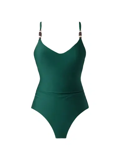 Magicsuit Women's Solid Milli One-Piece Swimsuit - Racing Green - Size 16 | Thumbnail 1
