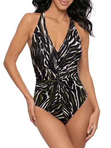 Magicsuit Women's Safari Sands Drew Printed One-Piece Swimsuit | Thumbnail 2 Magicsuit Women's Safari Sands Drew Printed One-Piece Swimsuit | Thumbnail 2