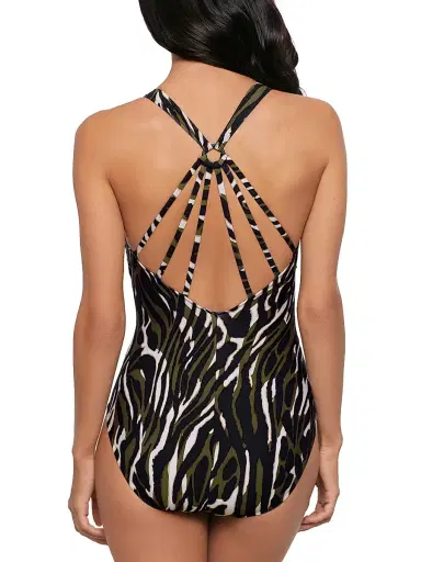 Magicsuit Women's Safari Sands Drew Printed One-Piece Swimsuit | Thumbnail 4 Magicsuit Women's Safari Sands Drew Printed One-Piece Swimsuit | Thumbnail 4