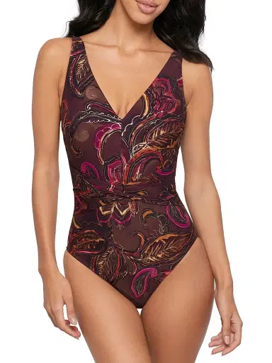 Magicsuit Women's Empress Esti Botanical Print One-Piece Swimsuit | Thumbnail 2 Magicsuit Women's Empress Esti Botanical Print One-Piece Swimsuit | Thumbnail 2