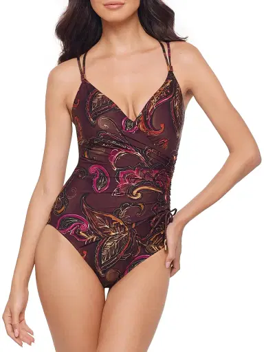 Magicsuit Women's Empress Celeste Botanical Print One-Piece Swimsuit - Size 16 | Thumbnail 2