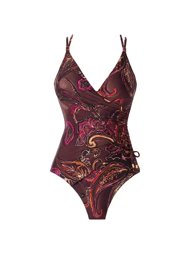 Women's Empress Celeste Botanical Print One-Piece Swimsuit