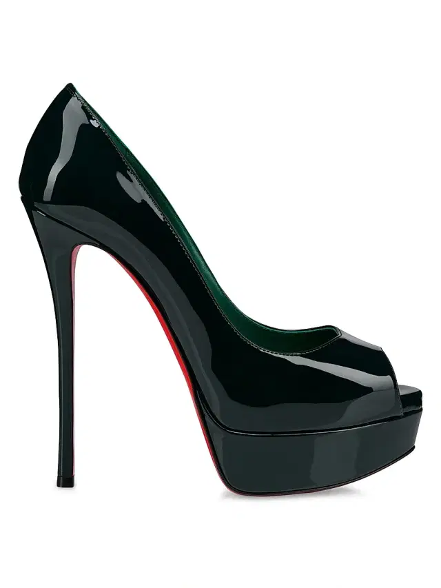 Women's Fetish 150MM Patent Leather Pumps - Tropical