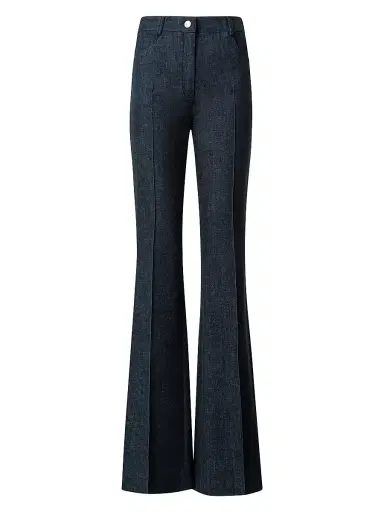Akris Women's Farid Seamed Boot-Cut Jeans - Black | Thumbnail 1 Akris Women's Farid Seamed Boot-Cut Jeans - Black | Thumbnail 1