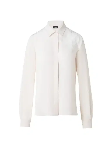 Akris Women's Silk Crepe Blouse | Thumbnail 1 Akris Women's Silk Crepe Blouse | Thumbnail 1