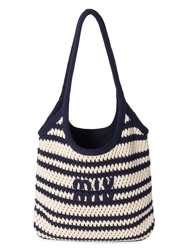 Women's Ivy Crochet Tote Bag - Blue