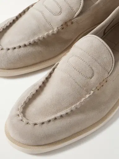 John Lobb Pace Suede Loafers - Men | Thumbnail 5 John Lobb Pace Suede Loafers - Men | Thumbnail 5