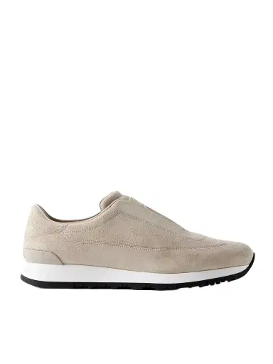 John Lobb Lift Suede Slip-On Sneakers - Men | Thumbnail 1 John Lobb Lift Suede Slip-On Sneakers - Men | Thumbnail 1