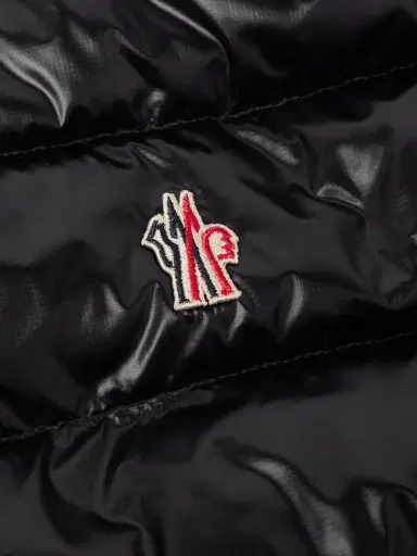 Moncler Grenoble Logo-Appliquéd Mesh-Trimmed Quilted Ripstop and Stretch-Jersey Down Gilet - Men | Thumbnail 4