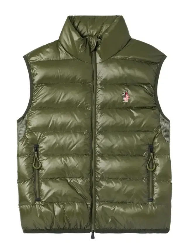 Moncler Grenoble Logo-Appliquéd Mesh-Trimmed Quilted Ripstop and Stretch-Jersey Down Gilet - Men