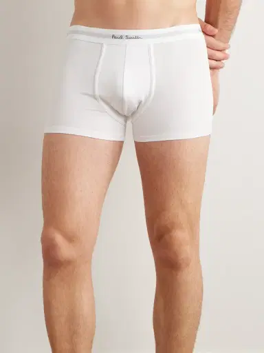 Paul Smith Five-Pack Stretch Organic Cotton-Jersey Boxer Briefs - Men | Thumbnail 2