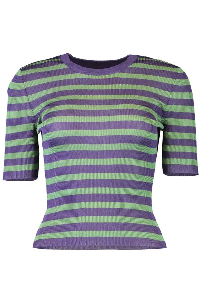 Dolce & Gabbana Elbow Stripe Crewneck