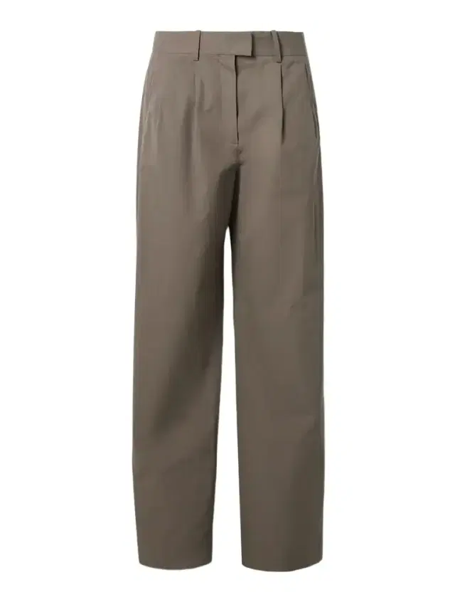 Alfidis Pleated Cotton-twill Wide-leg Pants