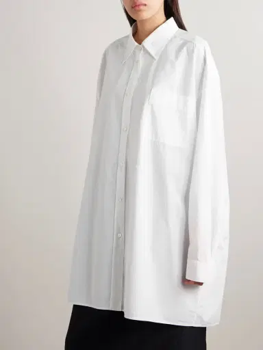 The Row Victoria Oversized Cotton-poplin Shirt | Thumbnail 3