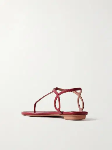 Aquazzura Almost Bare Leather Sandals | Thumbnail 3 Aquazzura Almost Bare Leather Sandals | Thumbnail 3