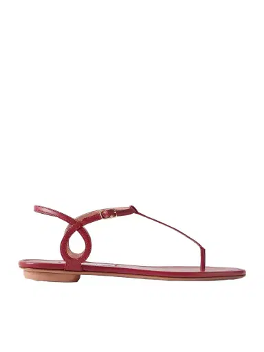 Aquazzura Almost Bare Leather Sandals | Thumbnail 1 Aquazzura Almost Bare Leather Sandals | Thumbnail 1